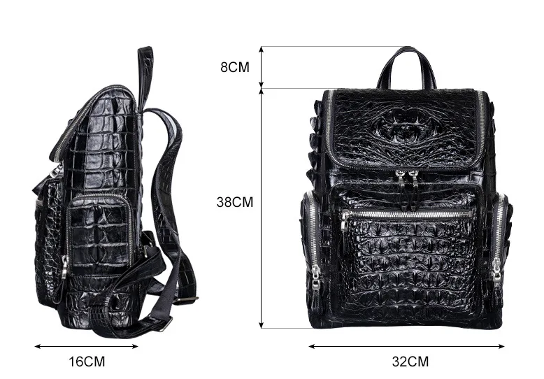 Crocodile Large Capacity Travel Bag