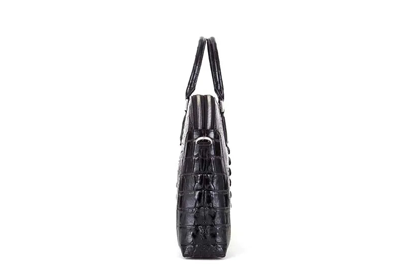 Crocodile Men Business Handbag Briefcase Laptop Bag Large Capacity