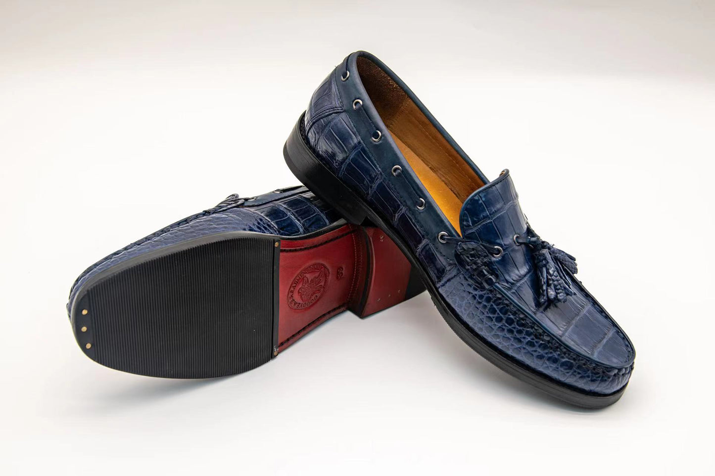 Crocodile Tassel Loafer