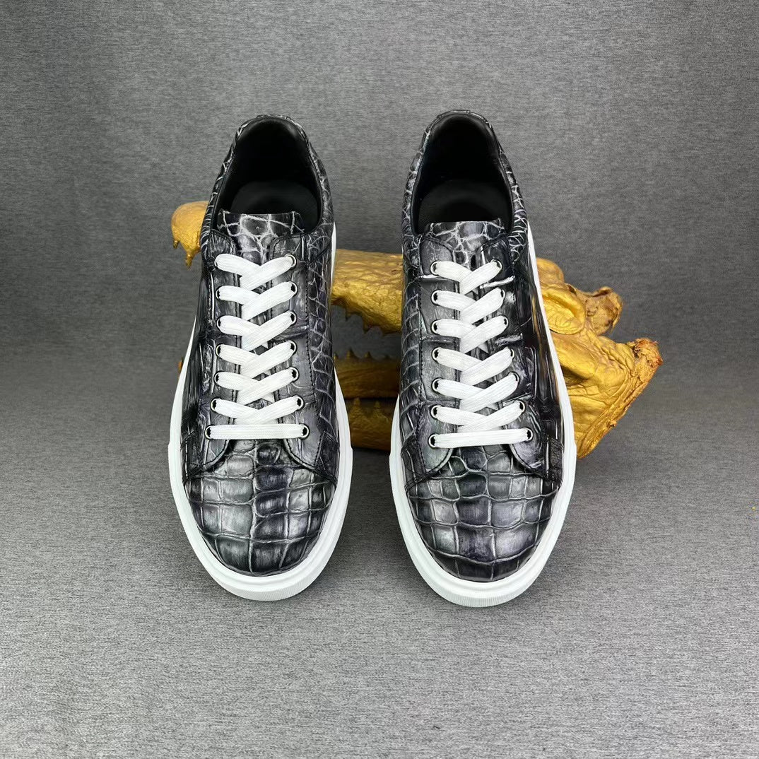 Alligator Hand Brush Soft Comfy Sneaker