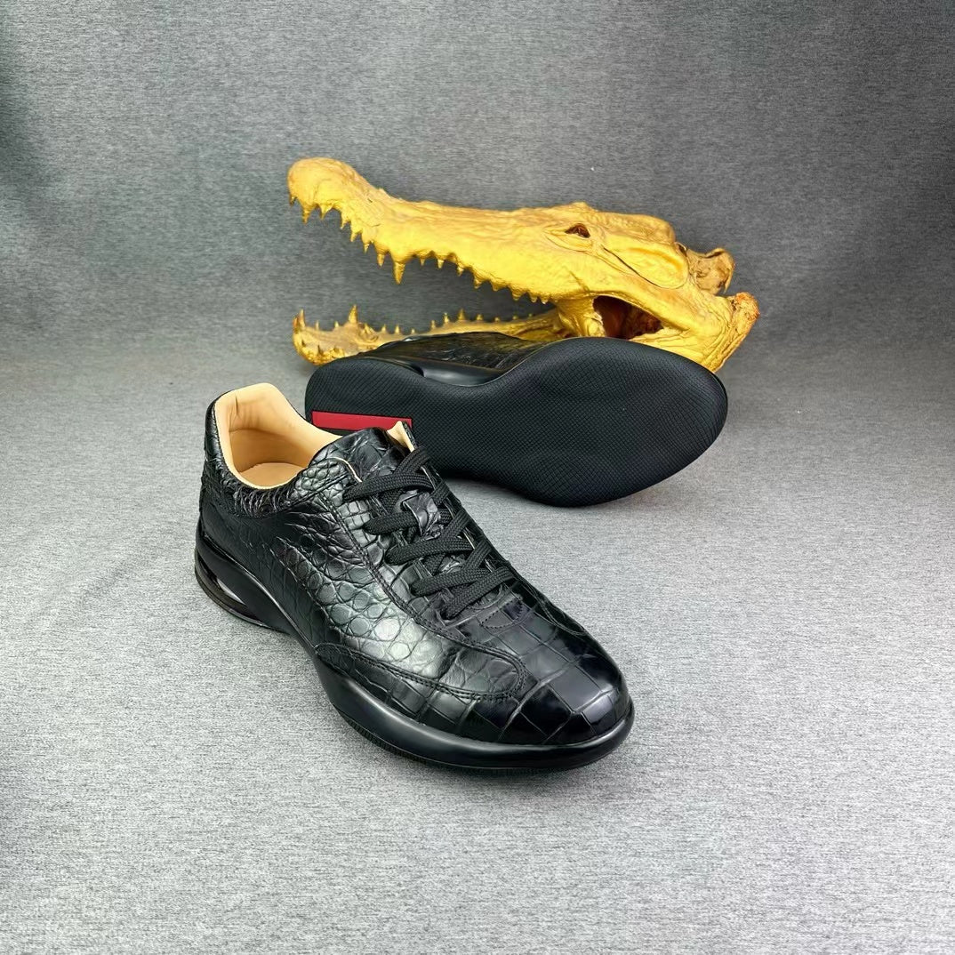 Crocodile Belly Stylish Casual Shoes
