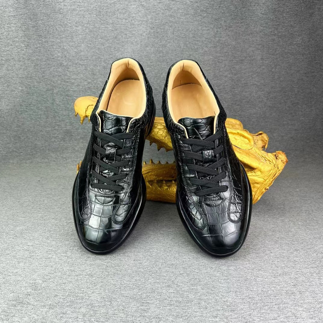 Crocodile Belly Stylish Casual Shoes