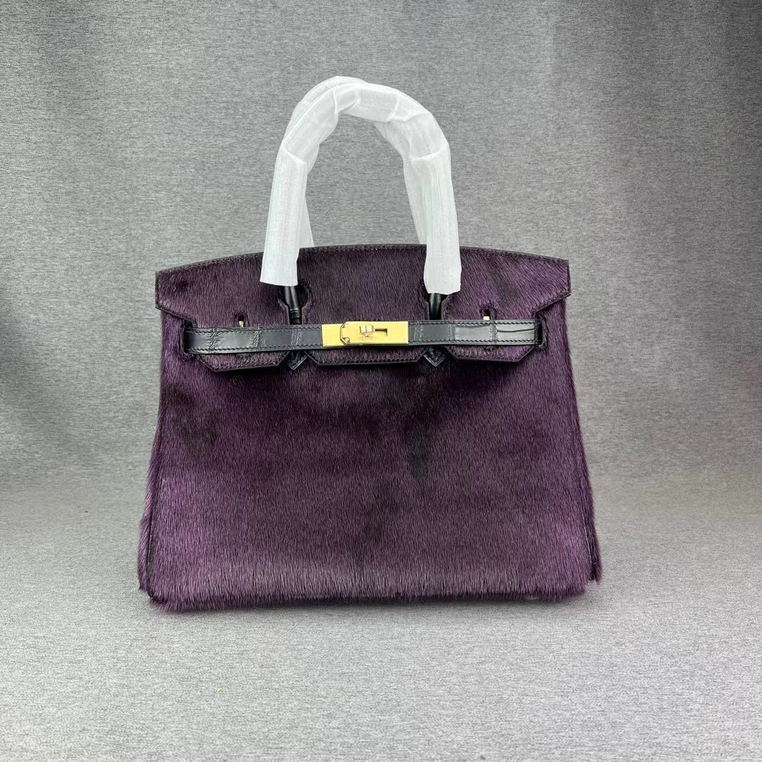 Imported Canadian Seal Skin Luxury Handbag