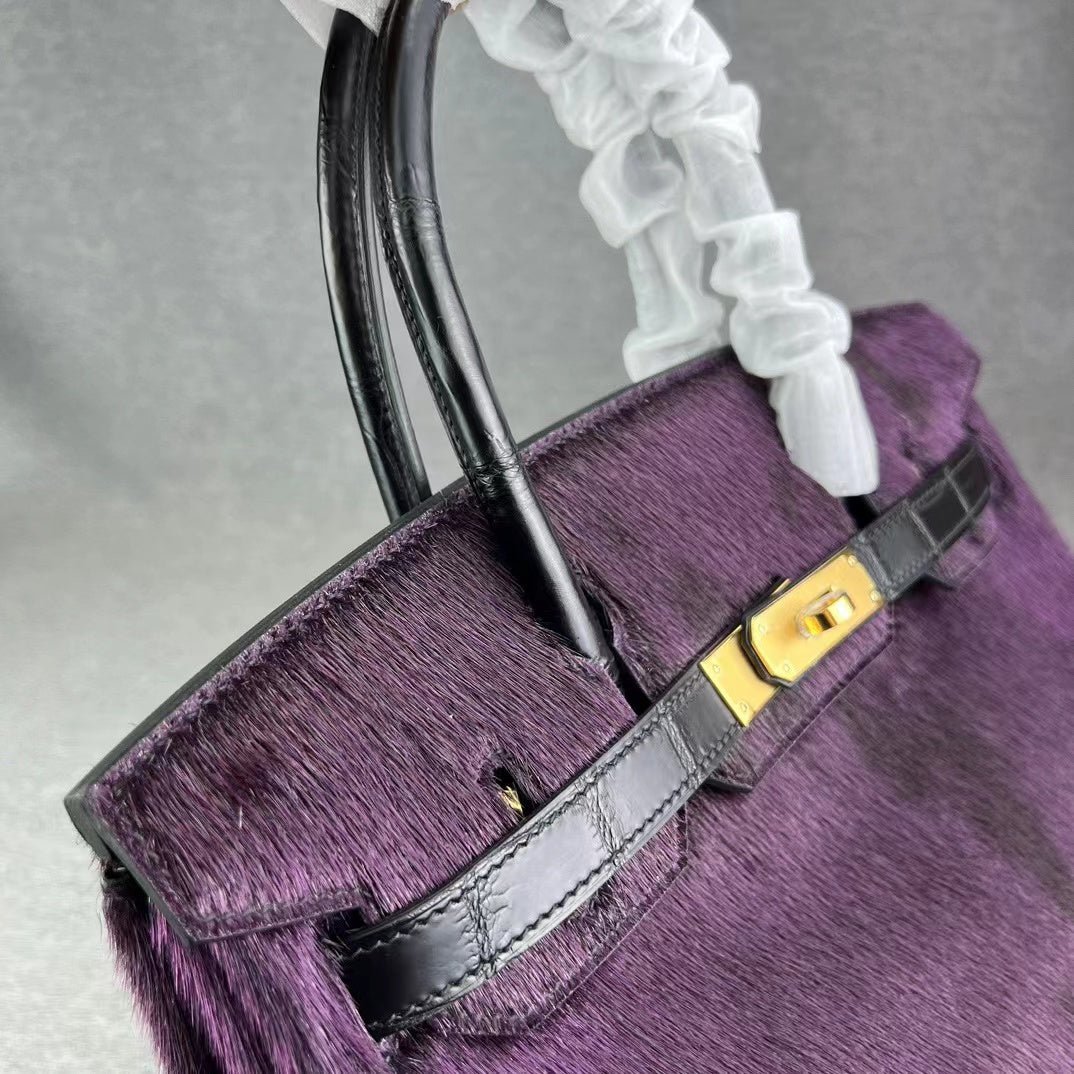 Imported Canadian Seal Skin Luxury Handbag