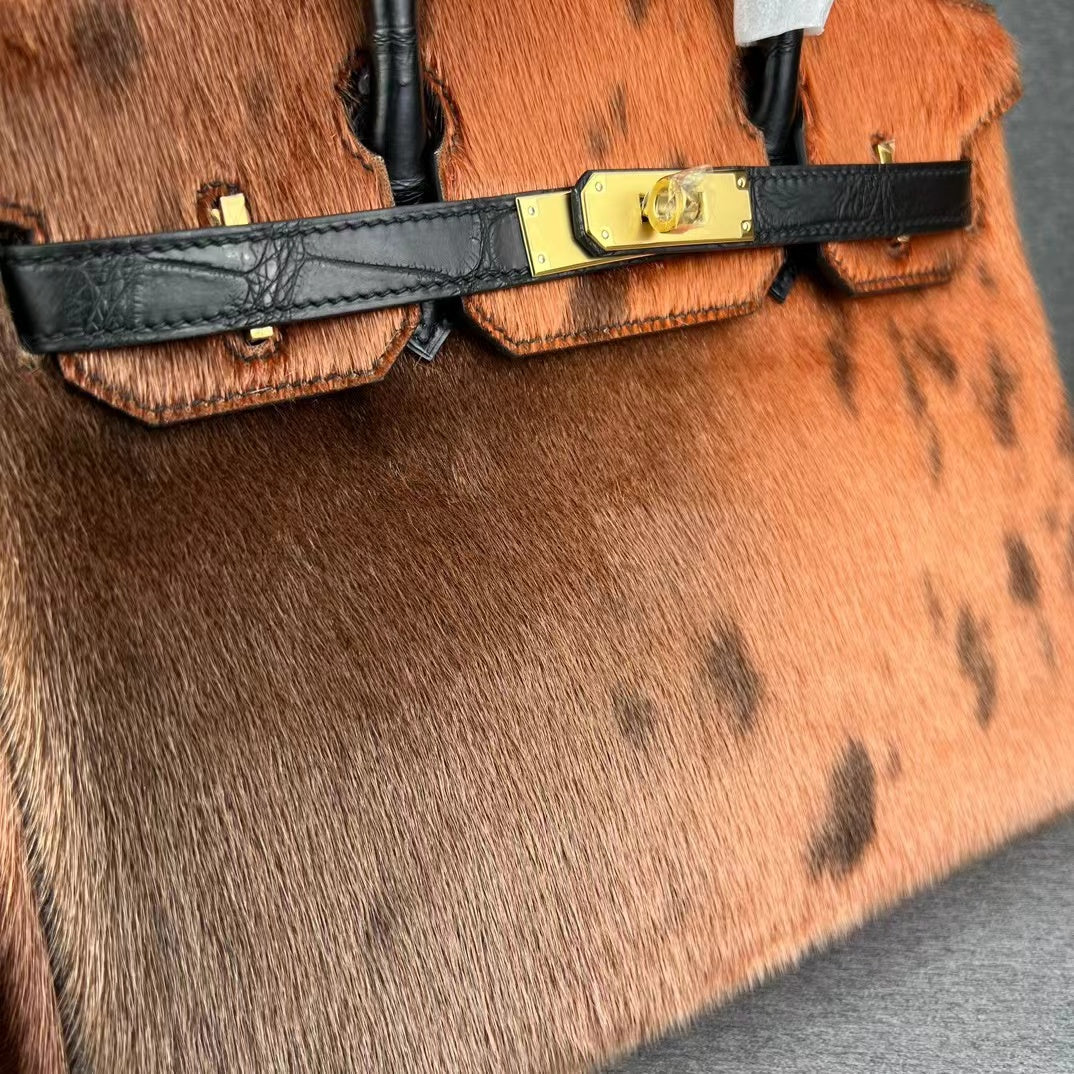 Imported Canadian Seal Skin Luxury Handbag