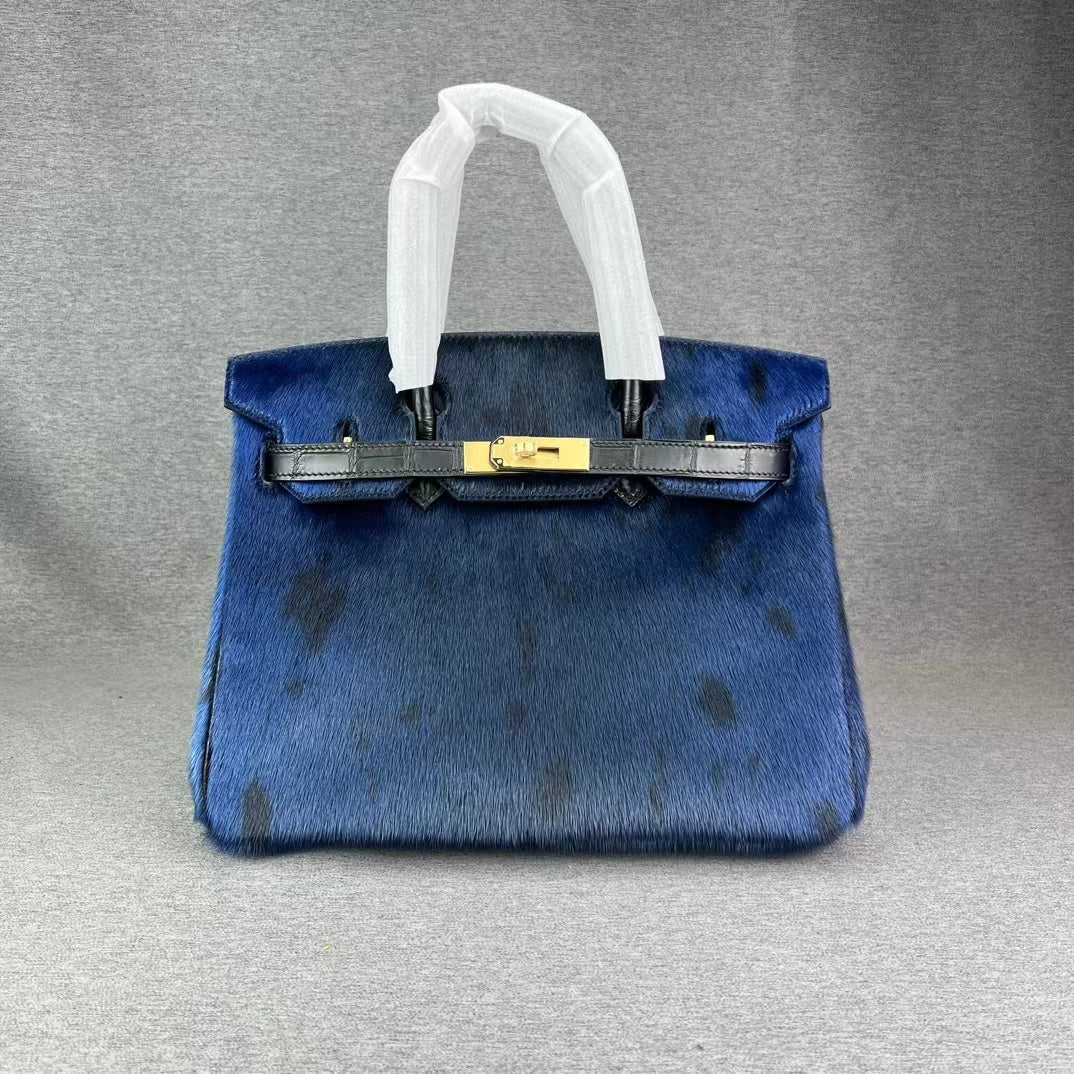 Imported Canadian Seal Skin Luxury Handbag