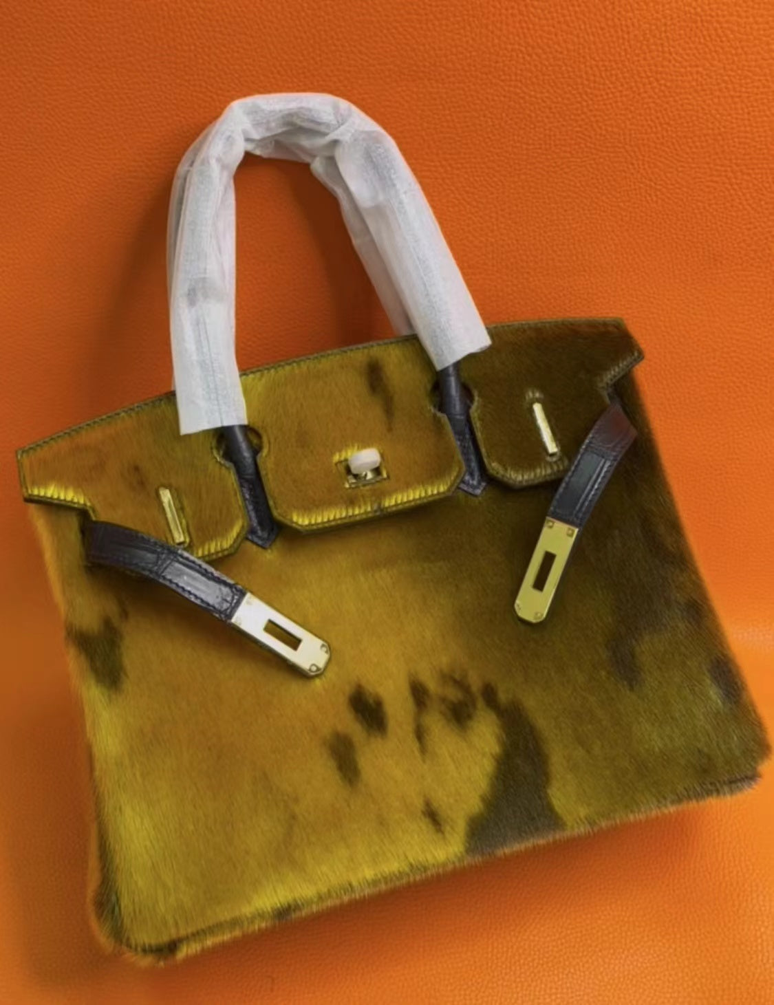 Imported Canadian Seal Skin Luxury Handbag