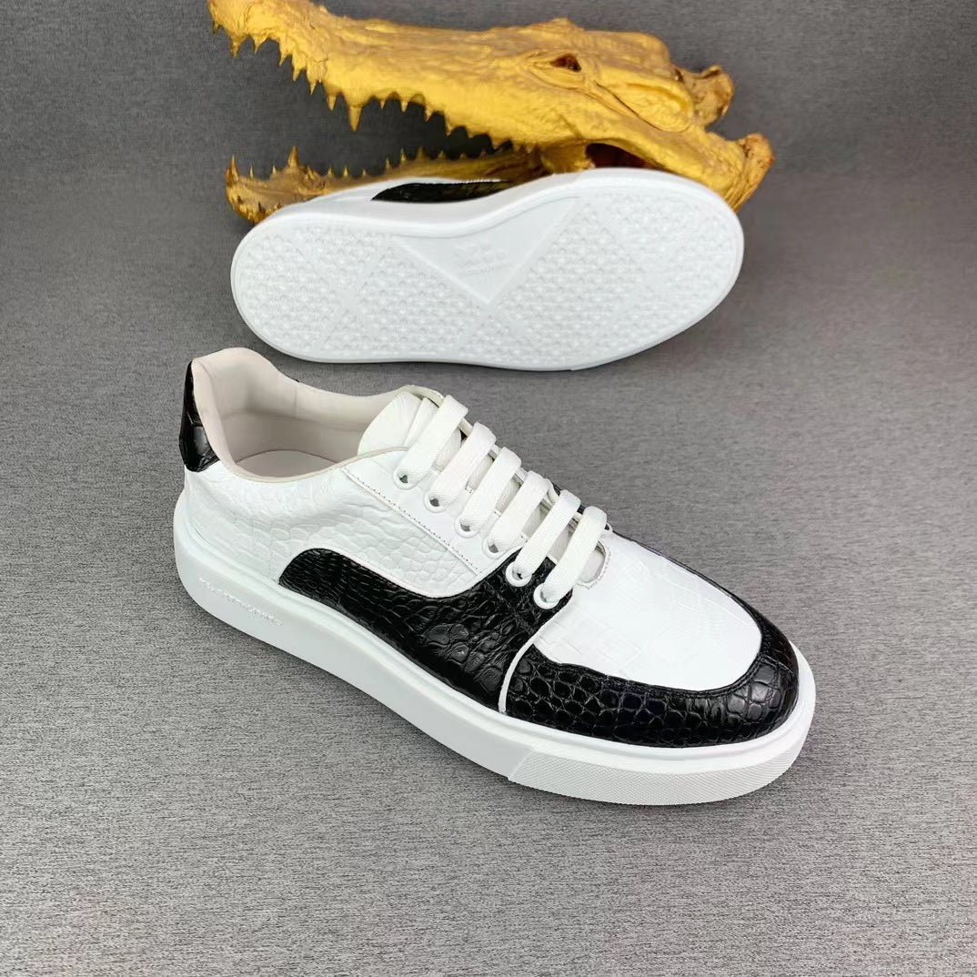 Alligator Two Tone Stylish Classic Shoes