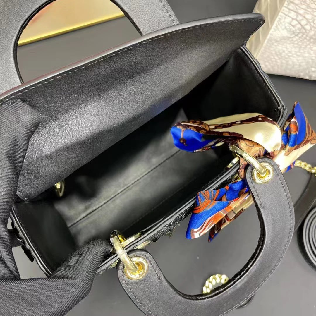 Crocodile Leather Stylish Handbag Shoulder Bag