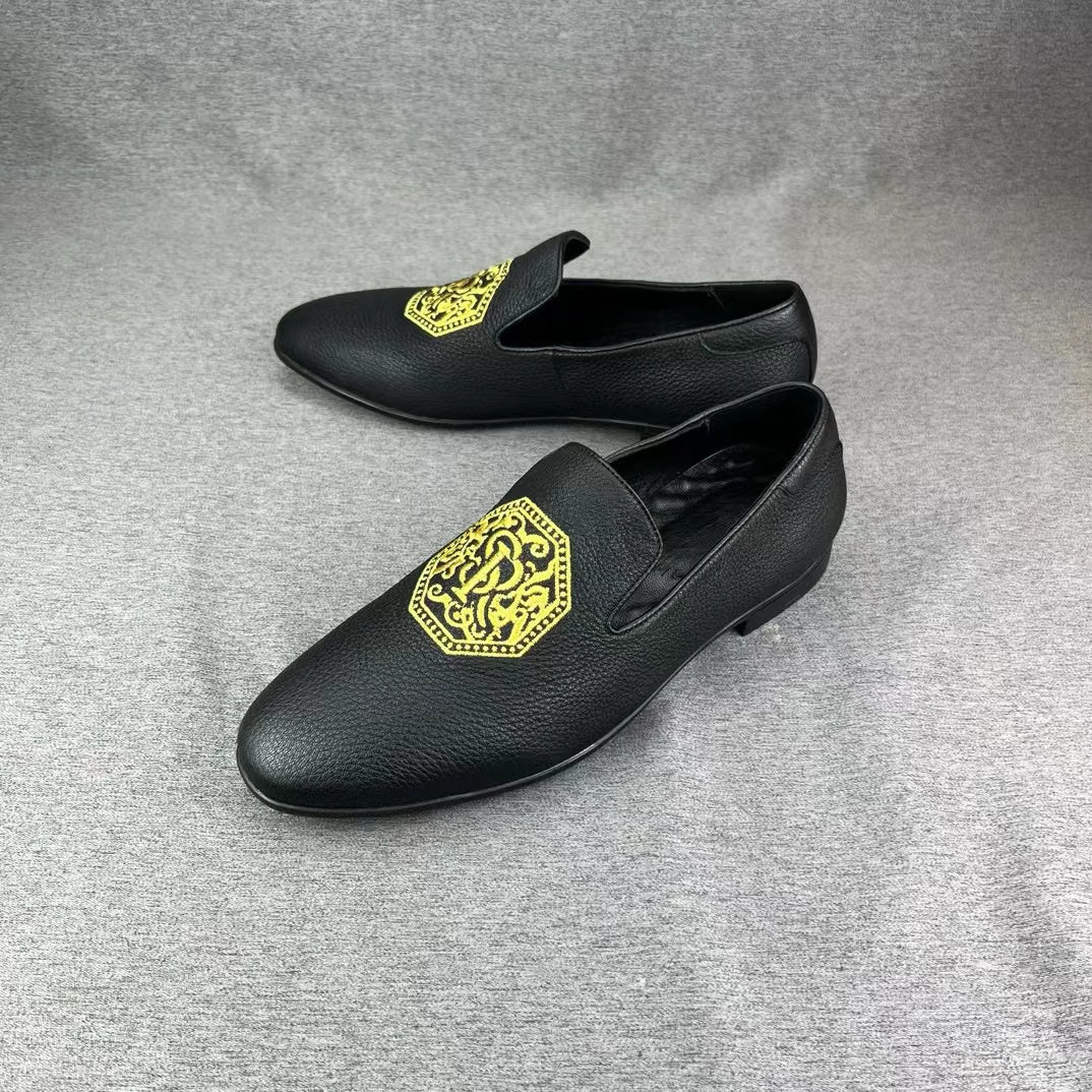 Deer Skin Business Leisure Soft Comfy Stylish Shoes