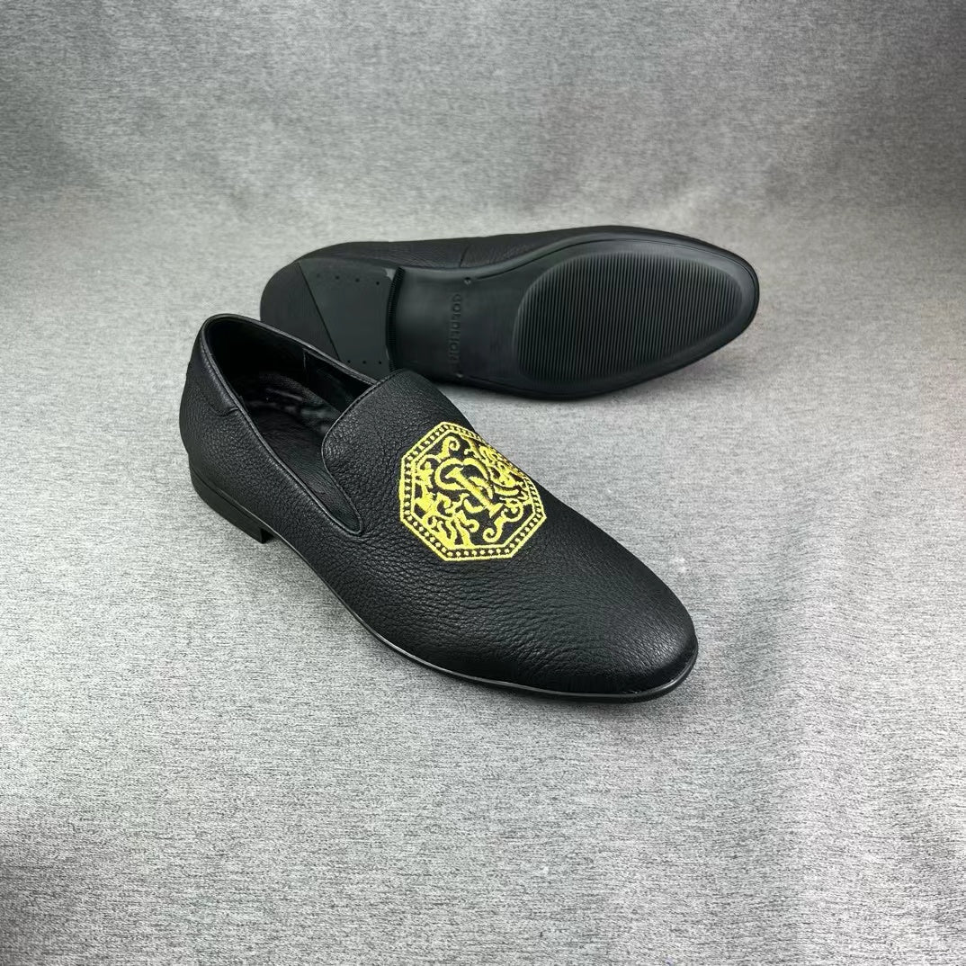 Deer Skin Business Leisure Soft Comfy Stylish Shoes
