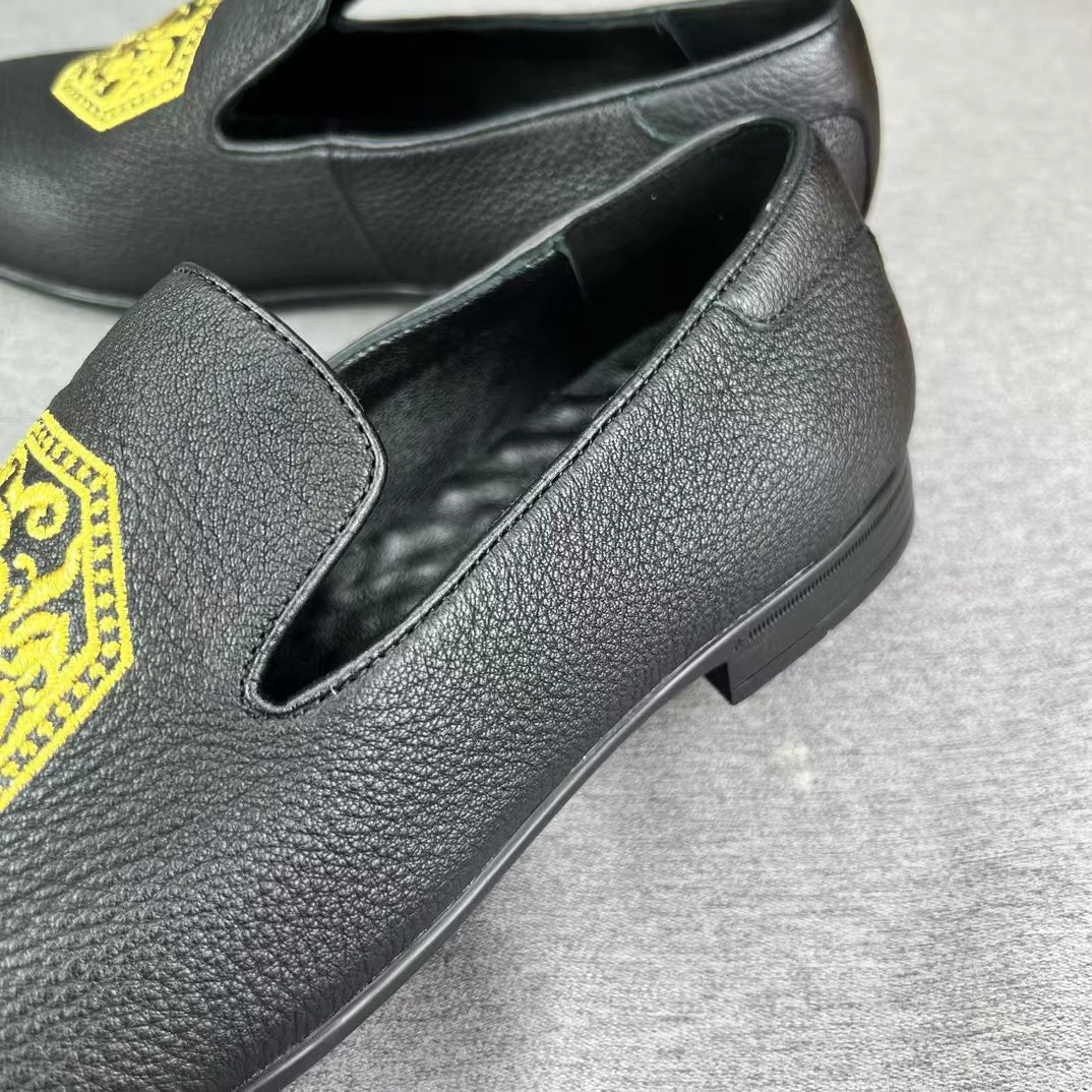 Deer Skin Business Leisure Soft Comfy Stylish Shoes
