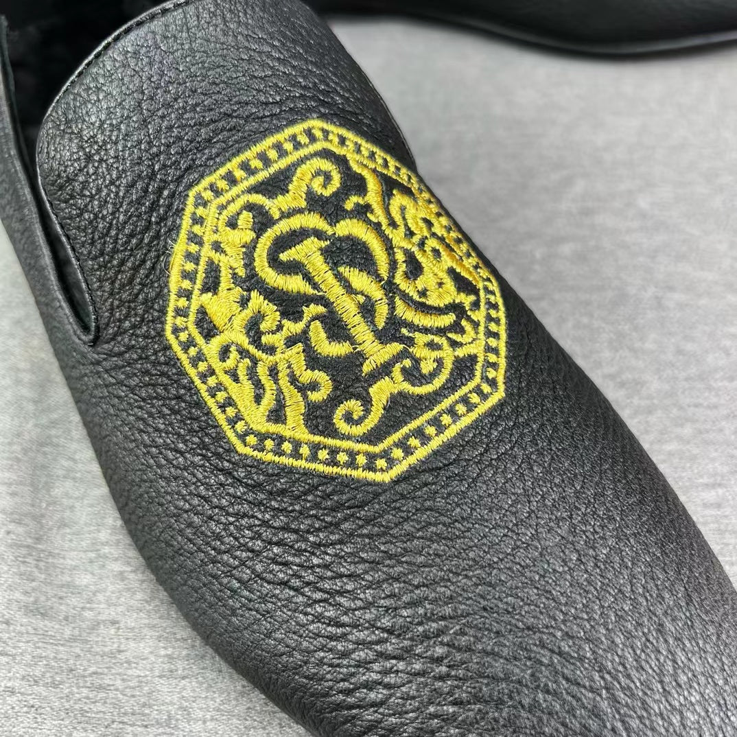 Deer Skin Business Leisure Soft Comfy Stylish Shoes