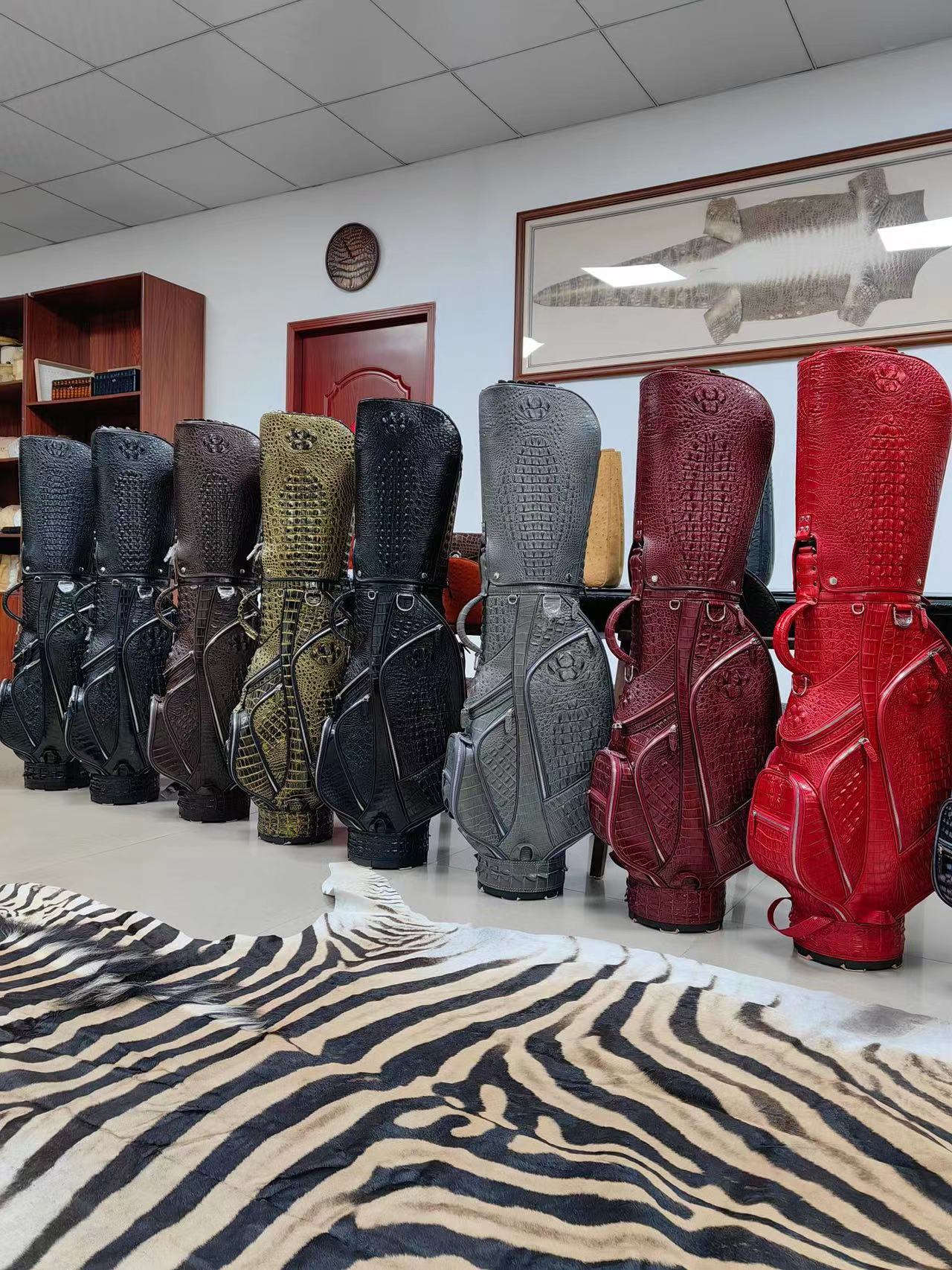 Alligator Leather Golf Bag