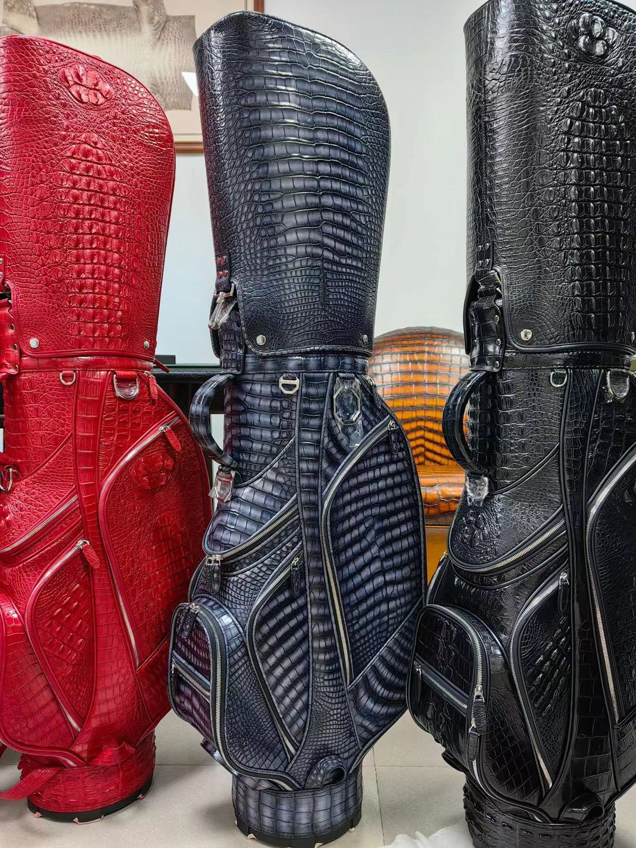 Alligator Leather Golf Bag
