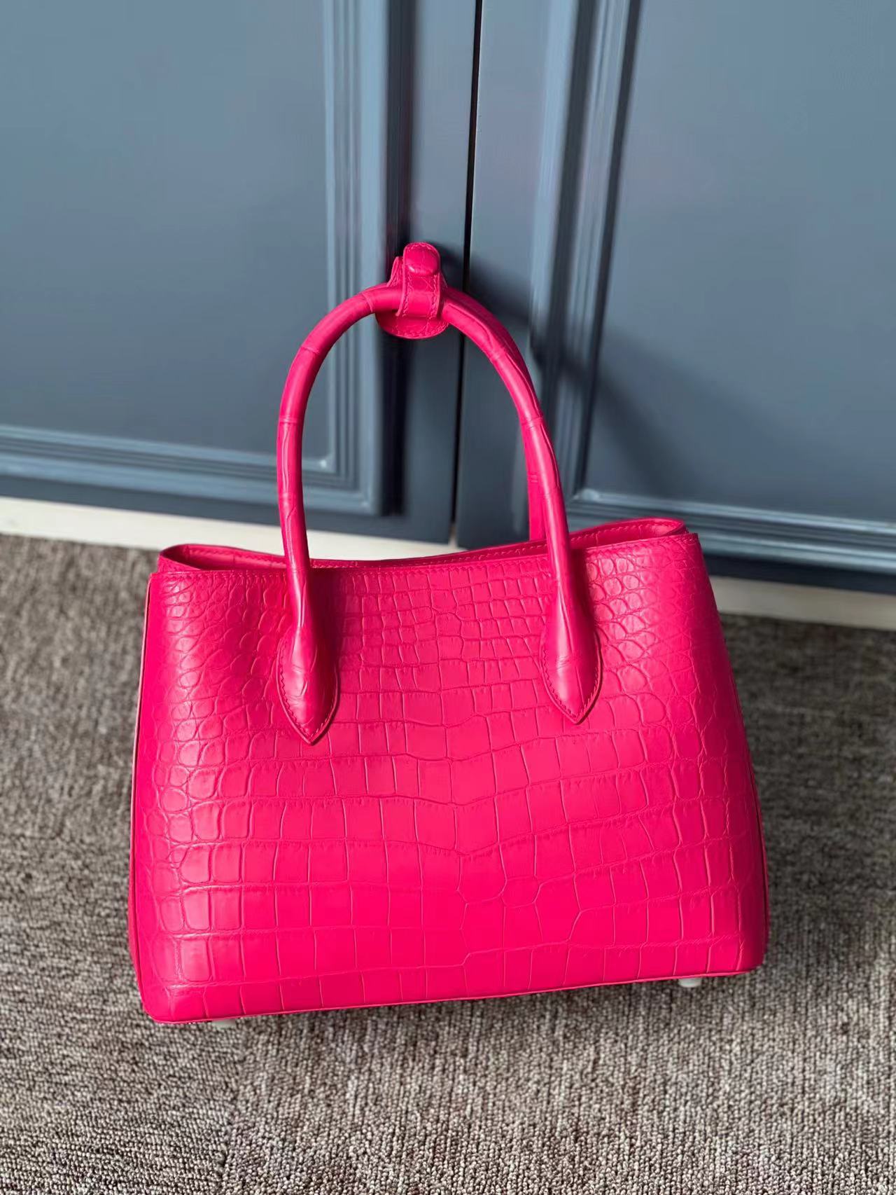 Nile Alligator Belly Elegant Luxury Handbag