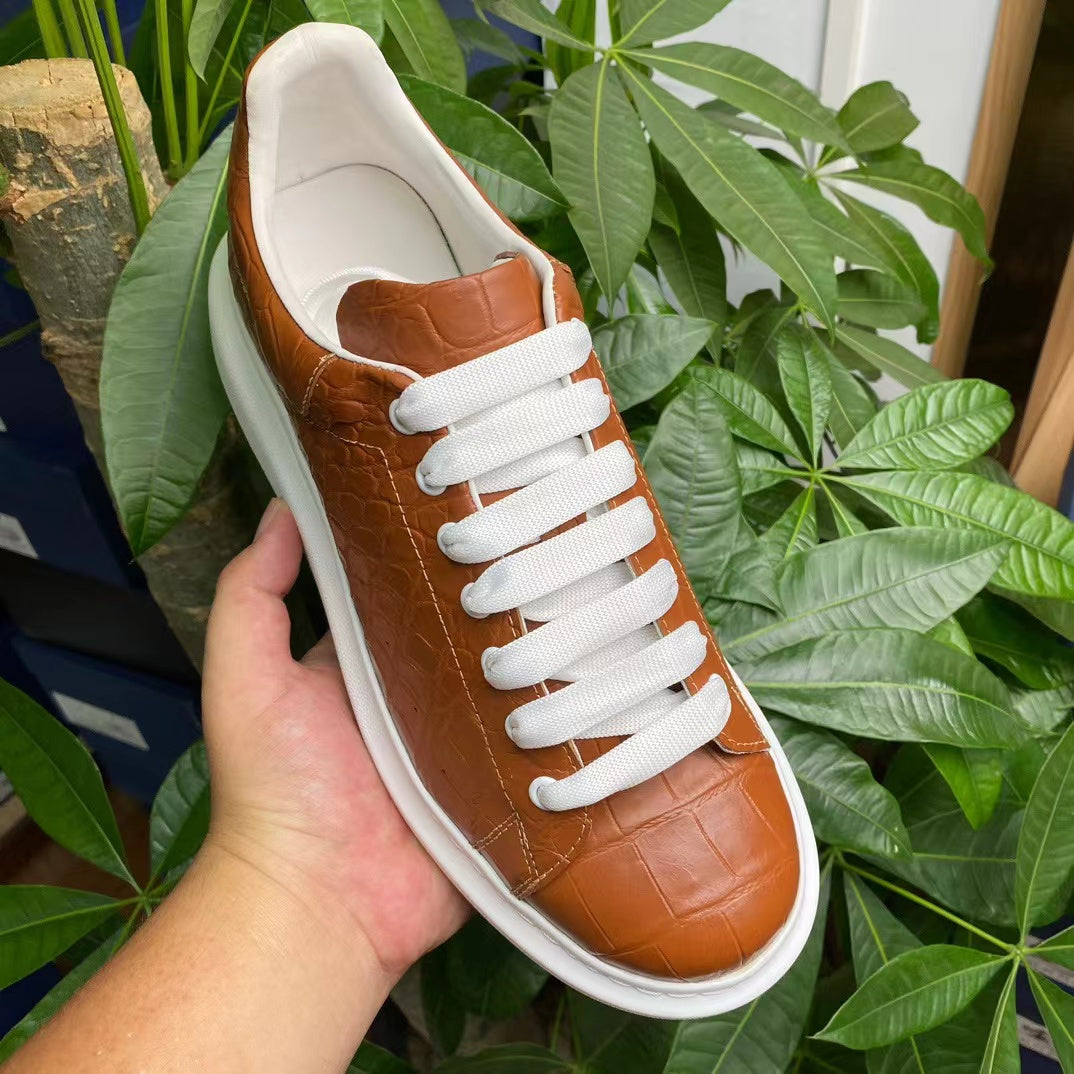 Alligator Belly Stylish Classic Shoes