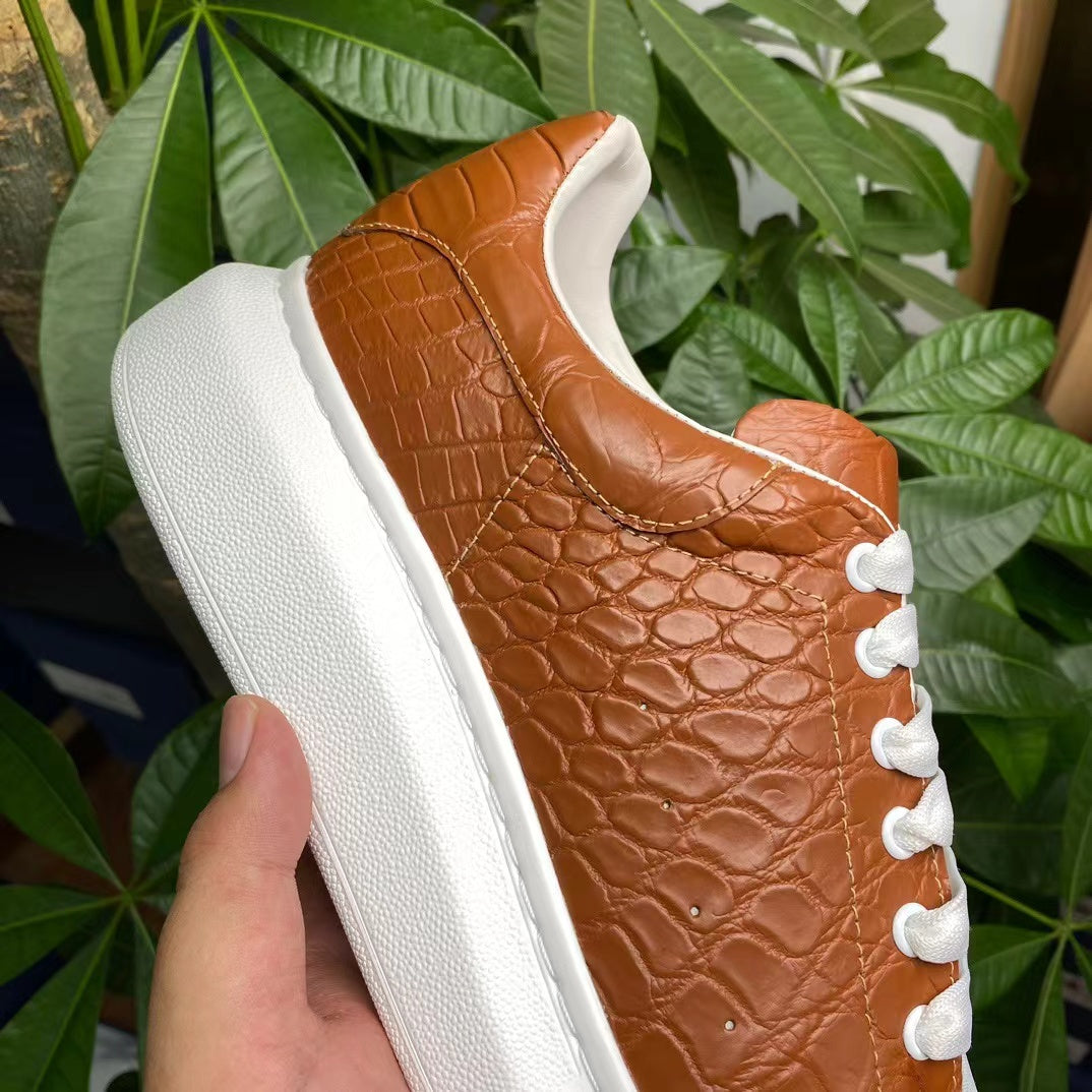 Alligator Belly Stylish Classic Shoes