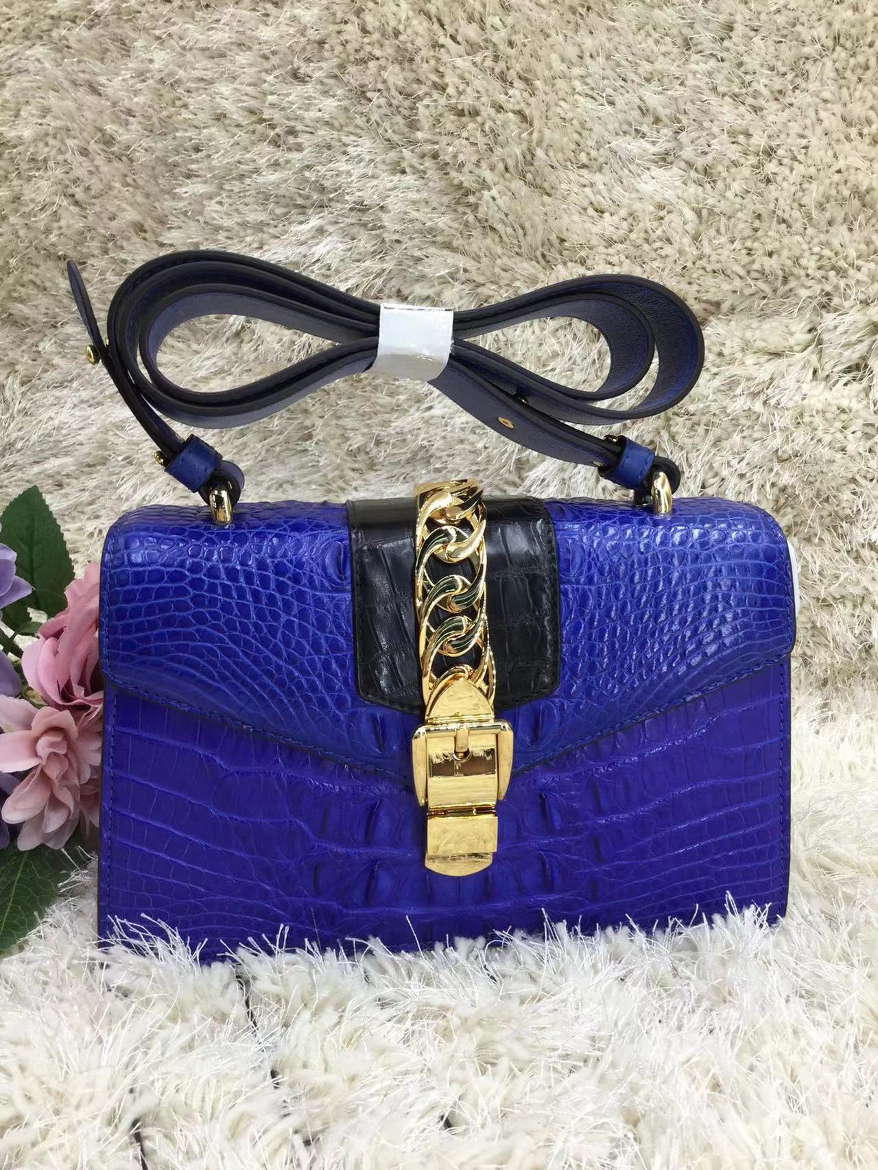 Alligator Back Bone Stylish Shoulder Bag (8 Colors)
