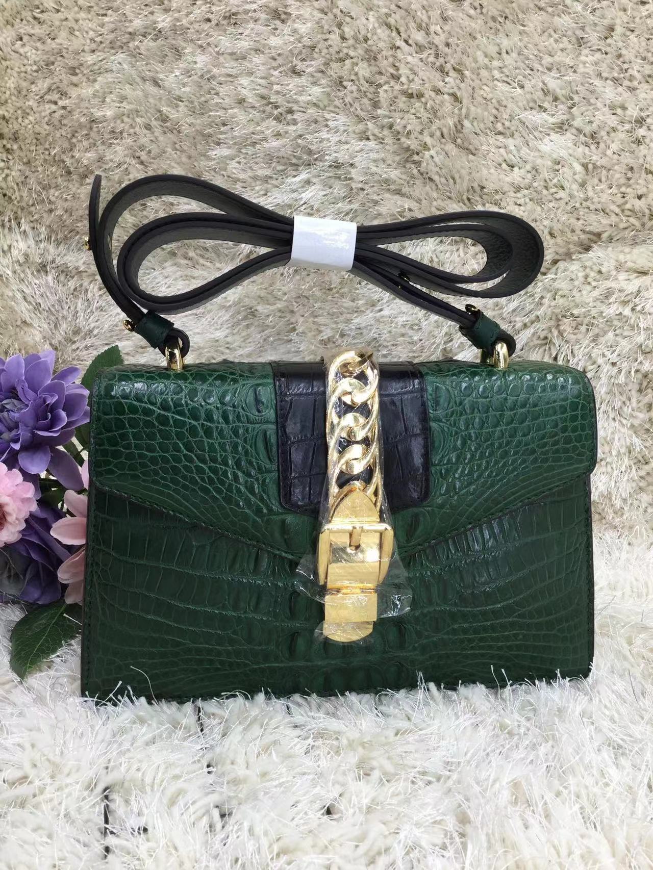 Alligator Back Bone Stylish Shoulder Bag (8 Colors)