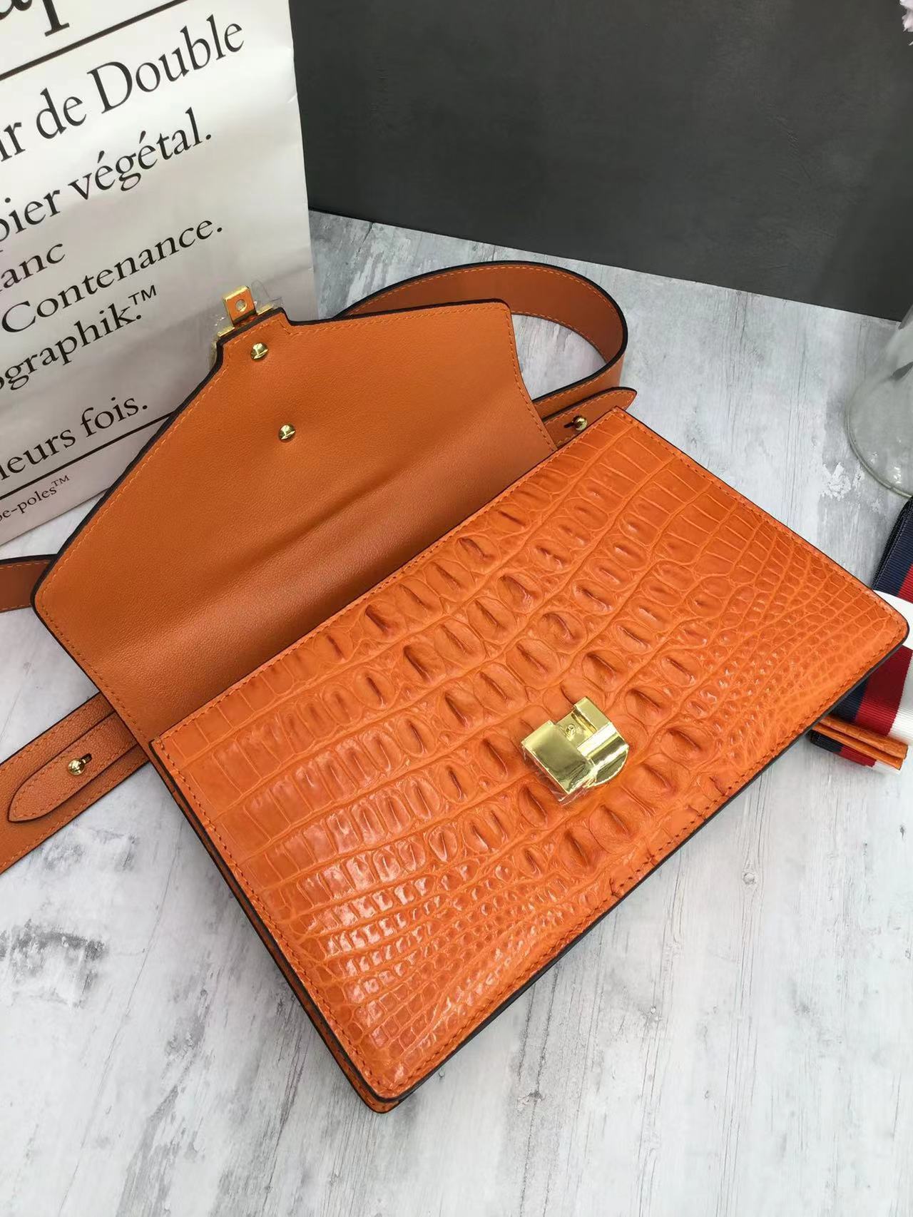 Alligator Back Bone Stylish Shoulder Bag (8 Colors)