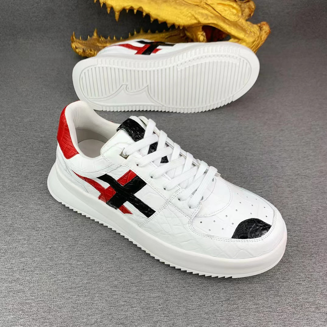 Alligator Belly Stylish Leisure Comfy Shoes