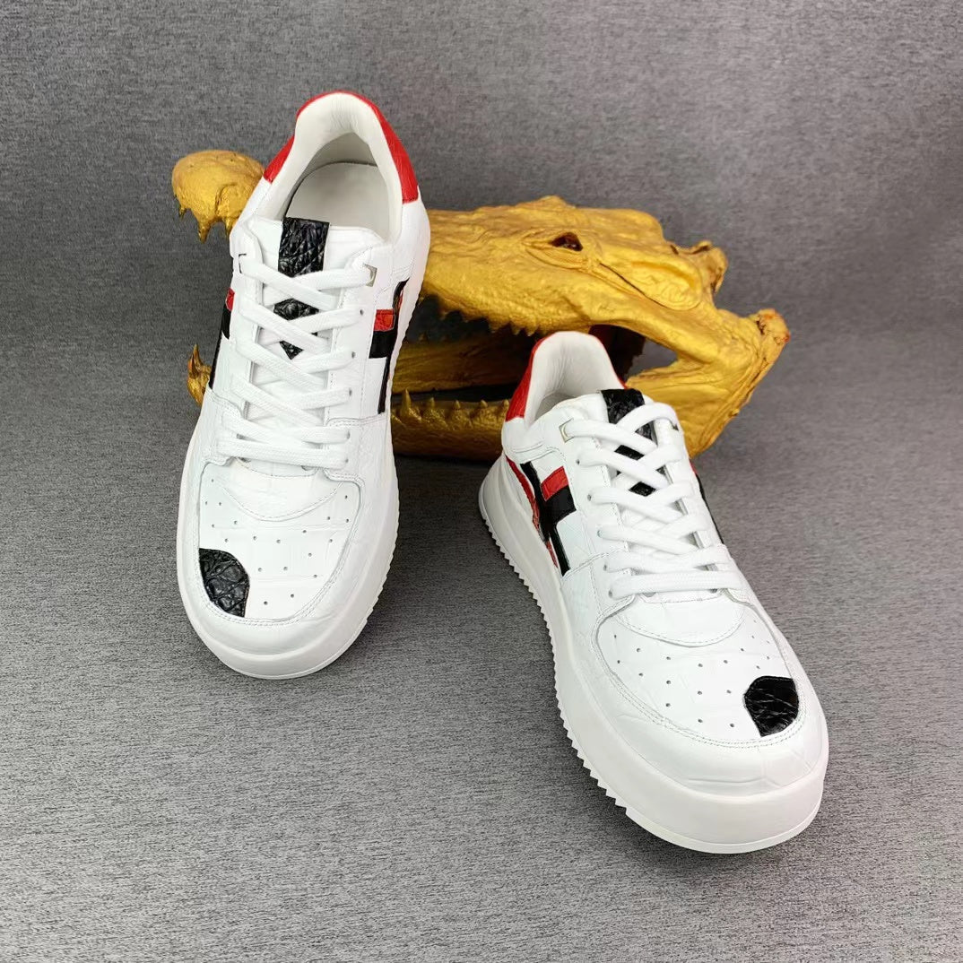 Alligator Belly Stylish Leisure Comfy Shoes
