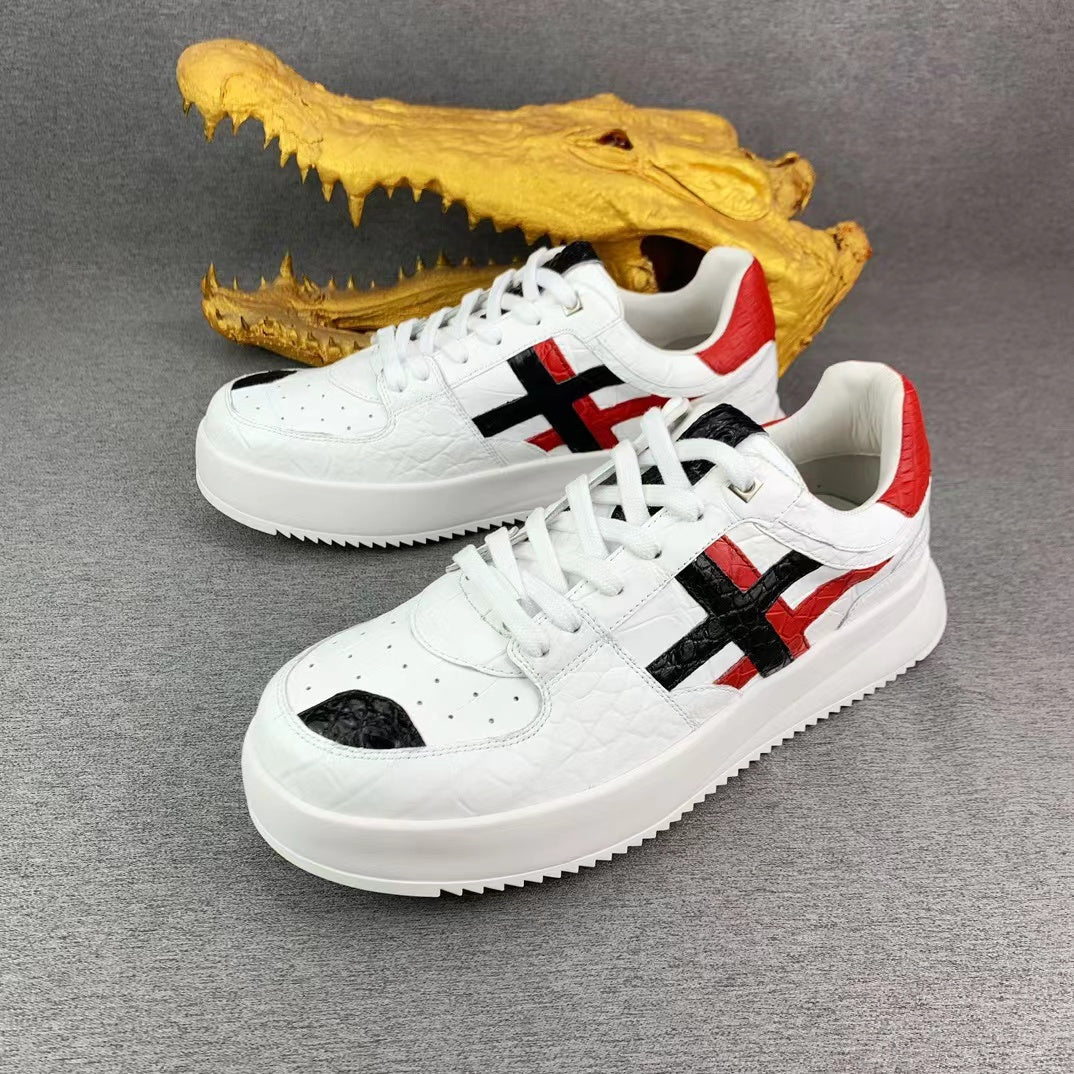 Alligator Belly Stylish Leisure Comfy Shoes