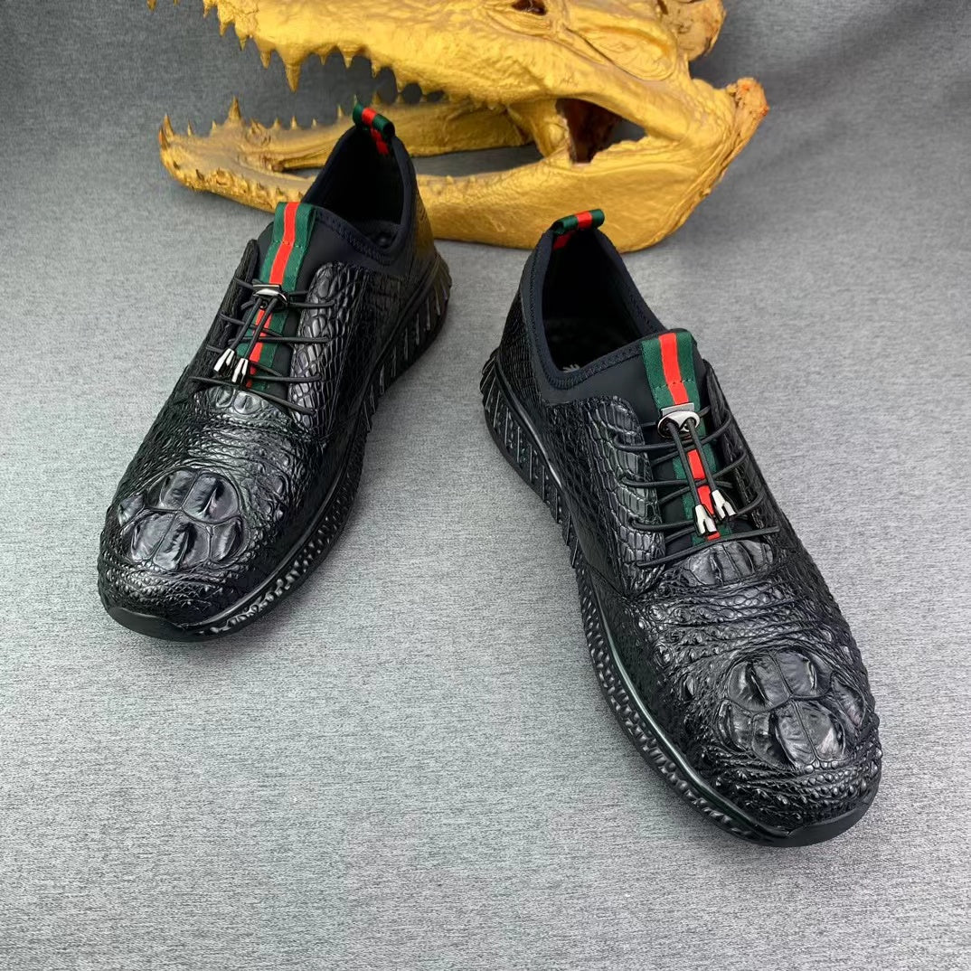 Crocodile Head Bone Stylish Leisure Comfy Shoes