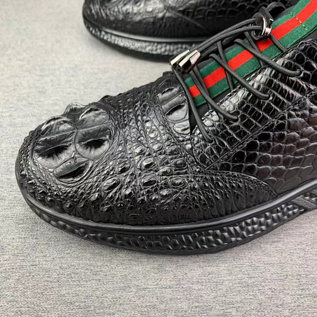 Crocodile Head Bone Stylish Leisure Comfy Shoes