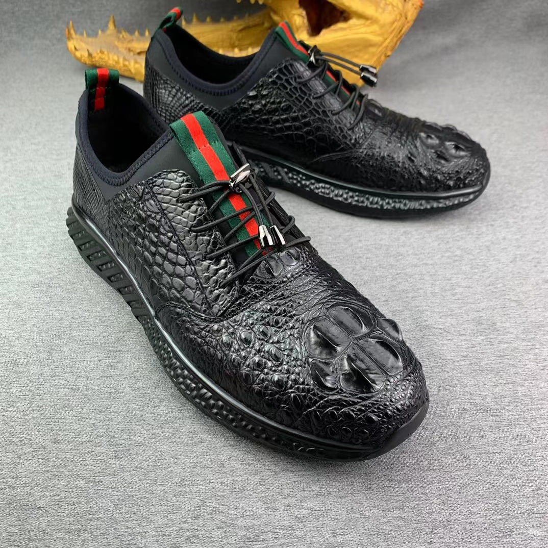 Crocodile Head Bone Stylish Leisure Comfy Shoes
