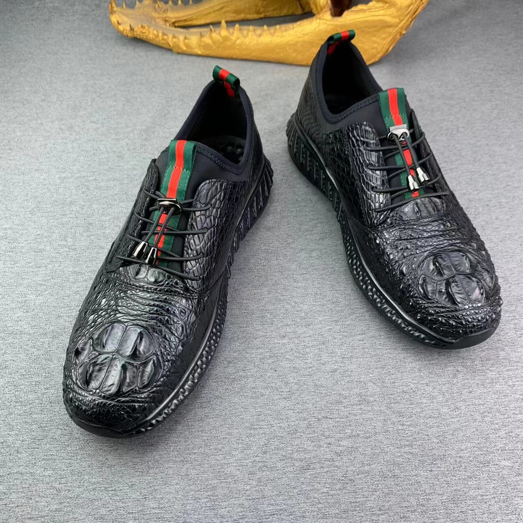 Crocodile Head Bone Stylish Leisure Comfy Shoes