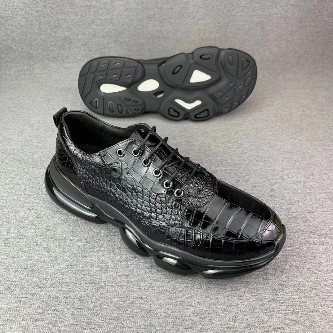 Alligator Belly Stylish Leisure Light Ultra Comfy Sneakers