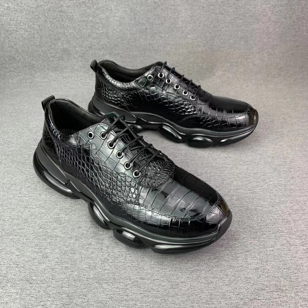 Alligator Belly Stylish Leisure Light Ultra Comfy Sneakers
