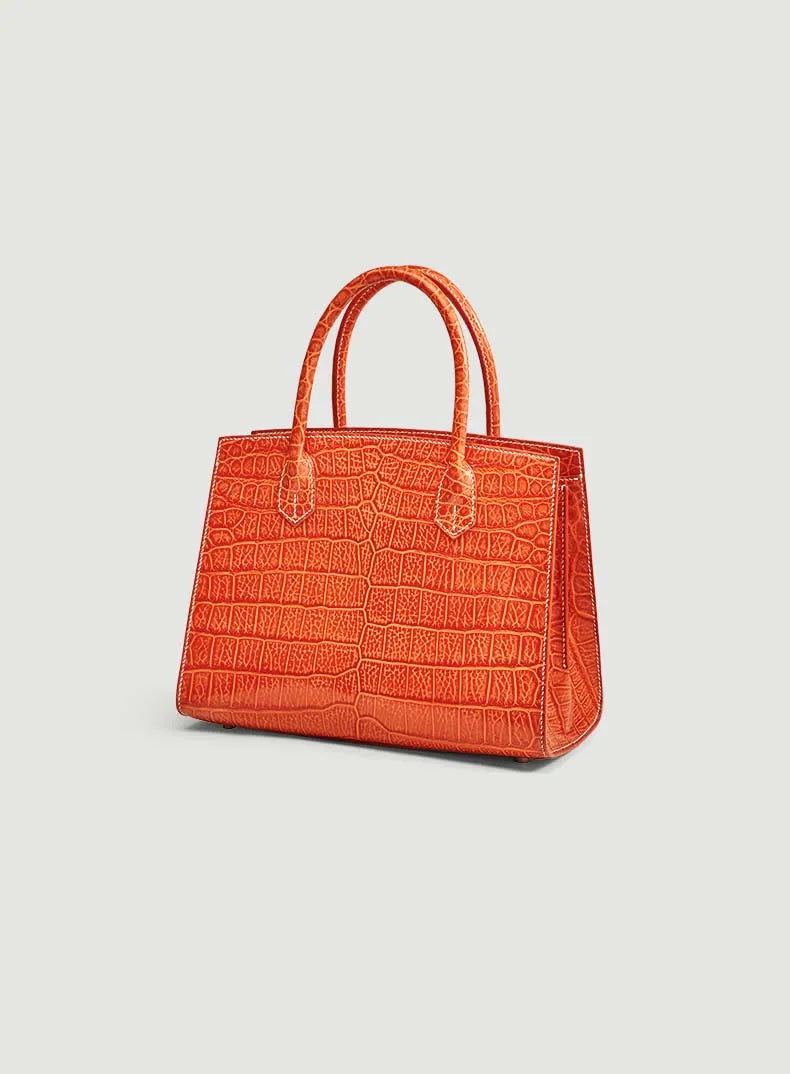 CROCODILE STYLISH WOMEN HANDBAG