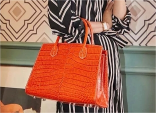 CROCODILE STYLISH WOMEN HANDBAG