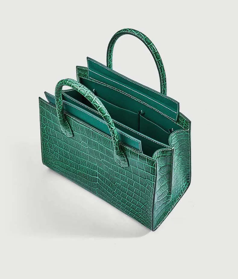 CROCODILE STYLISH WOMEN HANDBAG