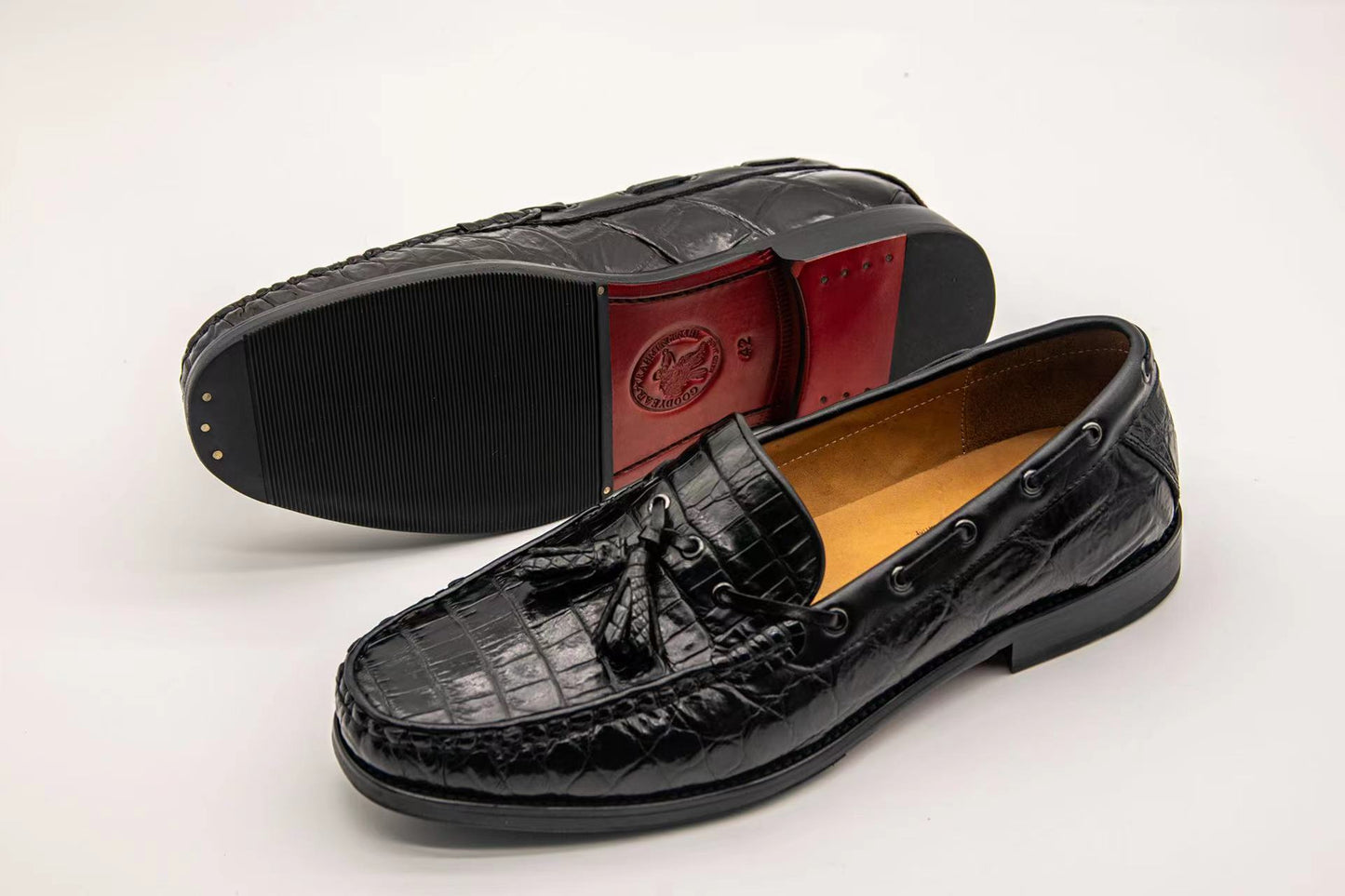 Crocodile Tassel Loafer