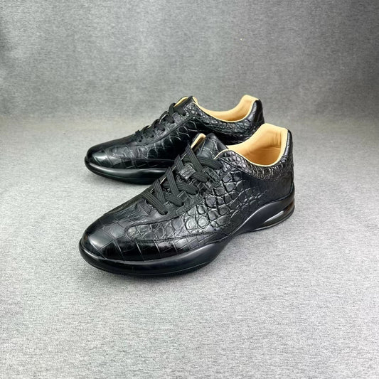 Crocodile Belly Stylish Casual Shoes