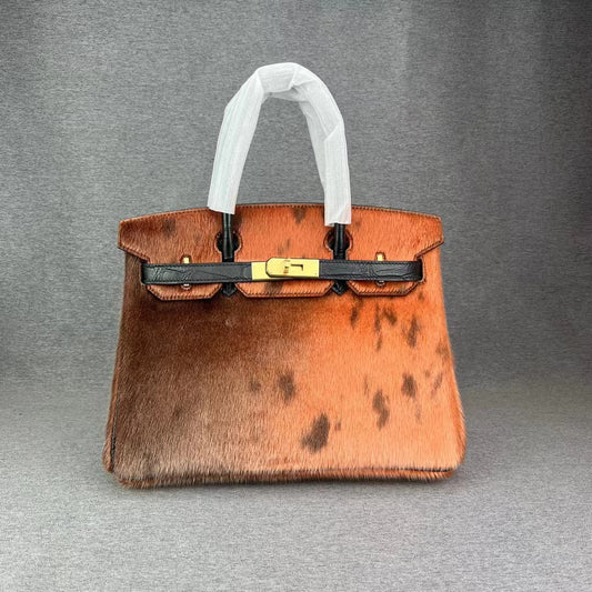 Imported Canadian Seal Skin Luxury Handbag