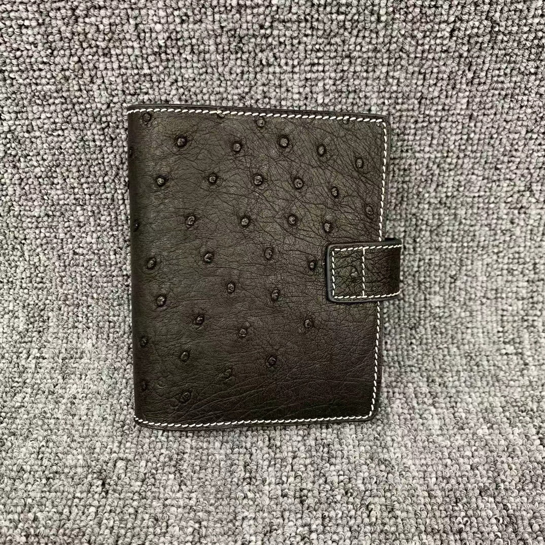 Ostrich Leather Notebook