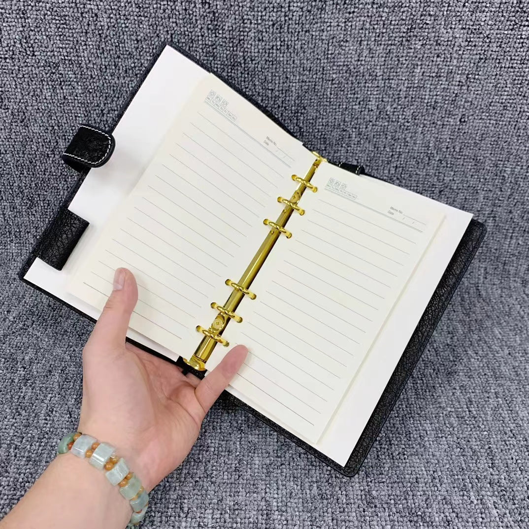 Ostrich Leather Notebook