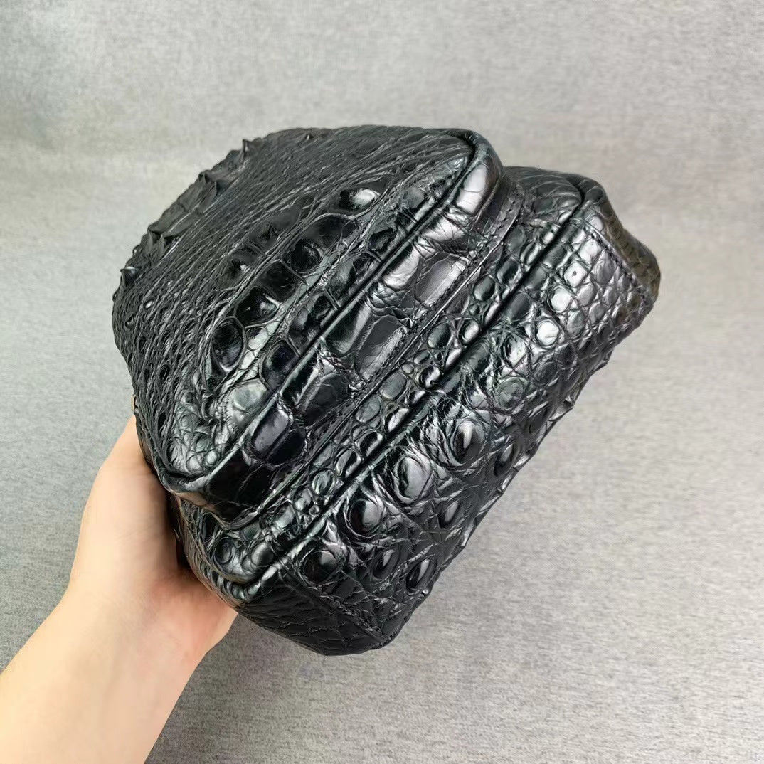 Crocodile Head Bone Chest Bag