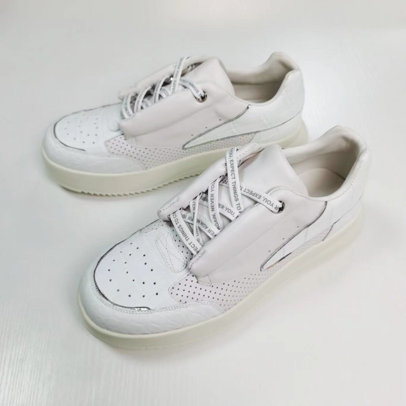 Alligator & Imported Cow Skin Classic Comfy Shoes
