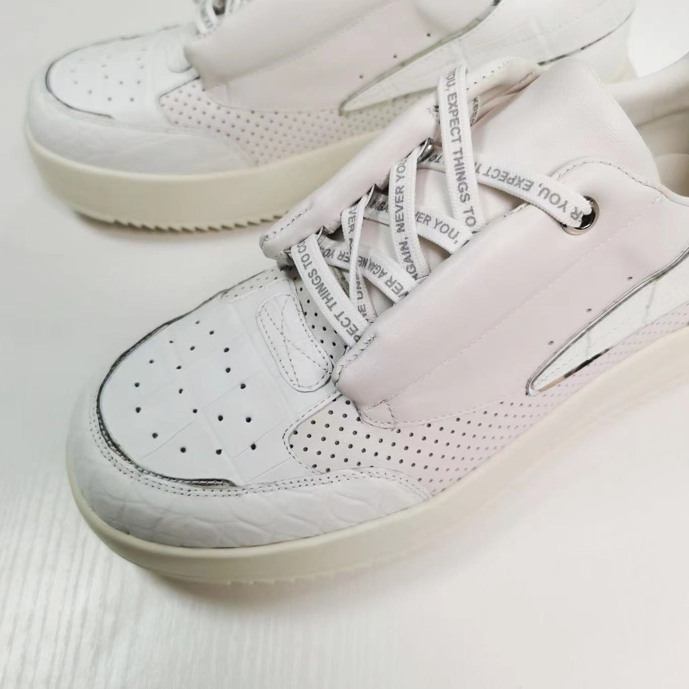 Alligator & Imported Cow Skin Classic Comfy Shoes