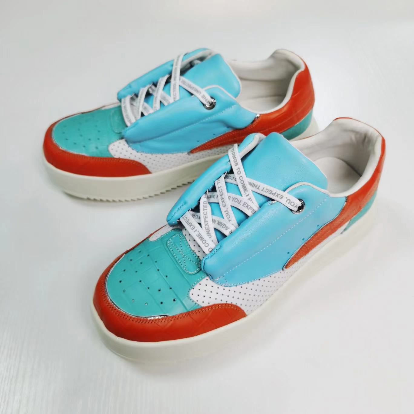Alligator & Imported Cow Skin Classic Comfy Shoes
