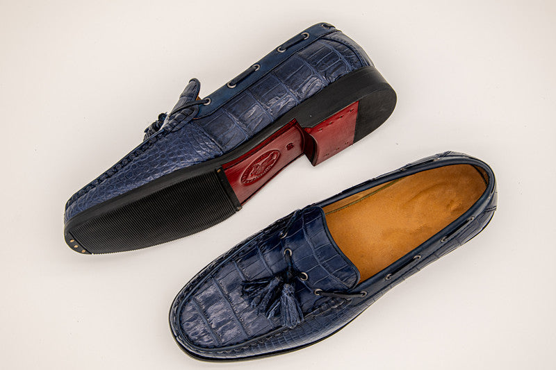Crocodile Tassel Loafer